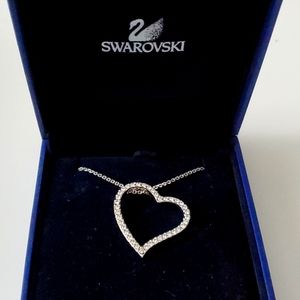 Swarovski heart necklace